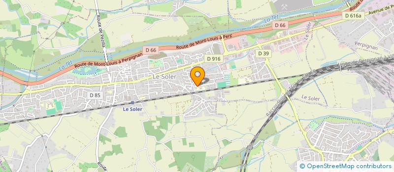 localisation de l'entreprise SCI KARSAB  LE SOLER