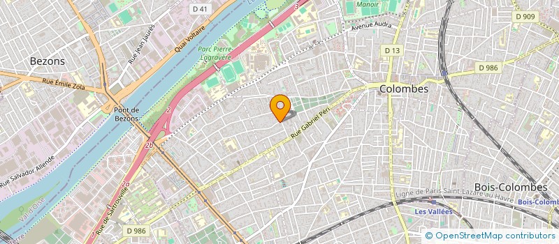 localisation de l'entreprise SCI KARTIER à COLOMBES