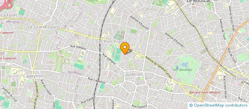 localisation de l'entreprise SCI KARUKERA  BORDEAUX