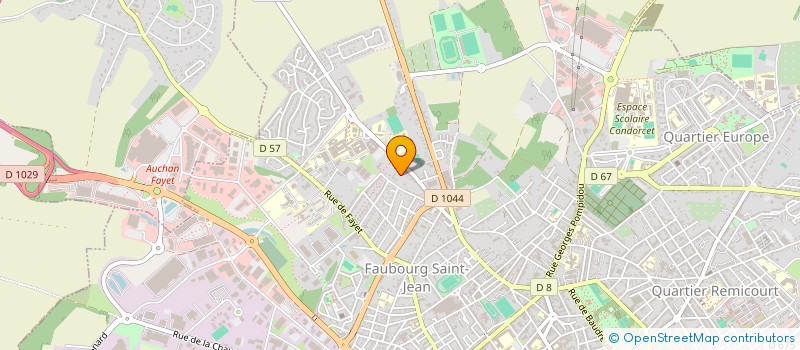 localisation de l'entreprise SCI KARUKERA à SAINT-QUENTIN