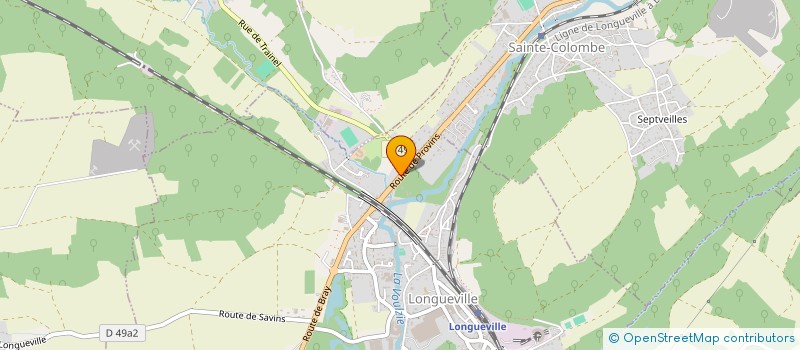 localisation de l'entreprise SCI KAS à LONGUEVILLE