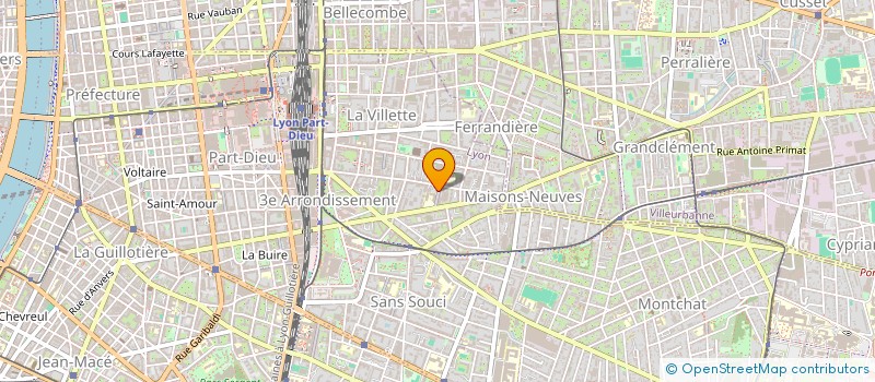 localisation de l'entreprise SCI KASA  LYON