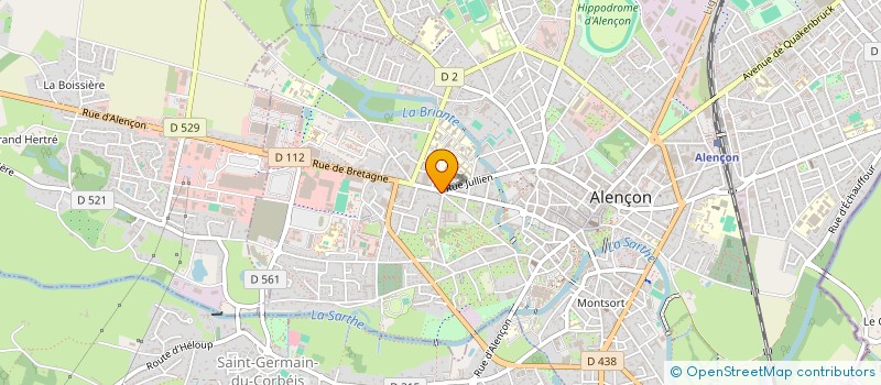 localisation de l'entreprise SCI KASA à ALENCON