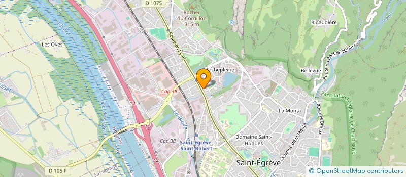 localisation de l'entreprise SCI KASA  SAINT-EGREVE