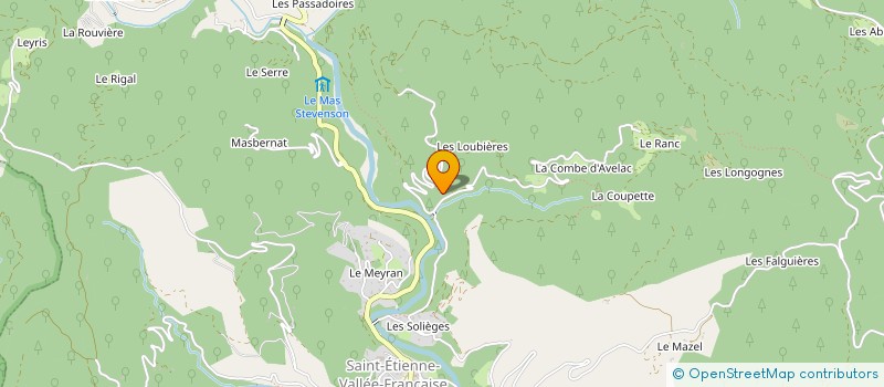 localisation de l'entreprise SCI KASA  SAINT-ETIENNE-VAL FRANC