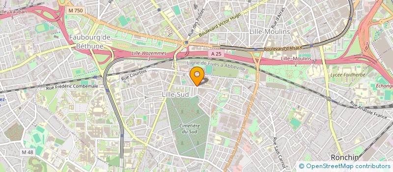 localisation de l'entreprise SCI KASA IMMO à LILLE