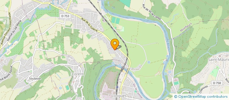 localisation de l'entreprise SCI KASANAE  LES MARTRES-DE-VEYRE