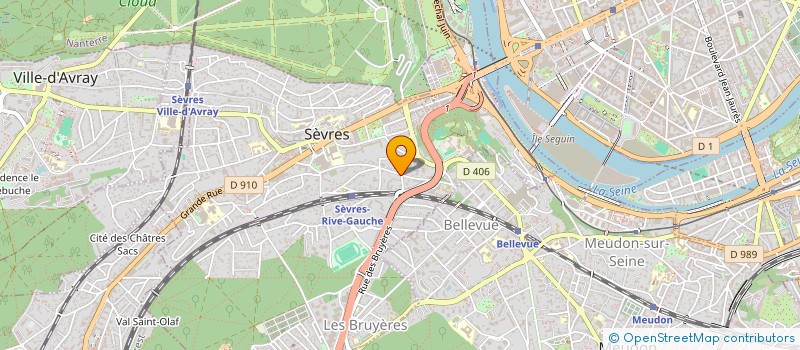 localisation de l'entreprise SCI KASANSIL à SEVRES