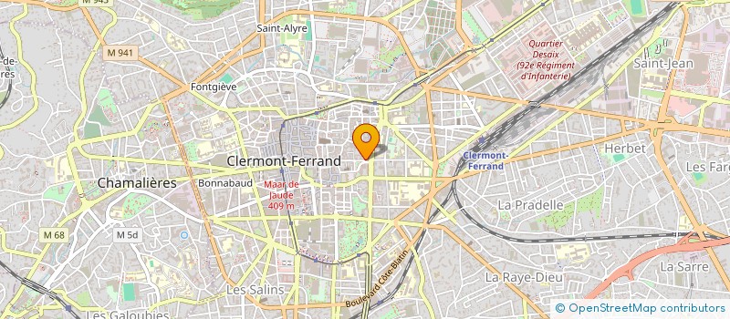 localisation de l'entreprise SCI KASER  CLERMONT-FERRAND