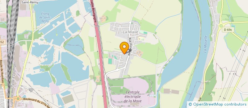 localisation de l'entreprise SCI KASH  LA MAXE