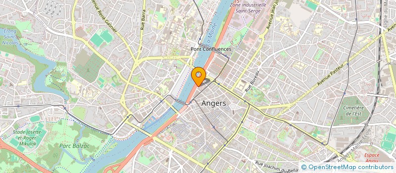 localisation de l'entreprise SCI KASKAVEL à ANGERS