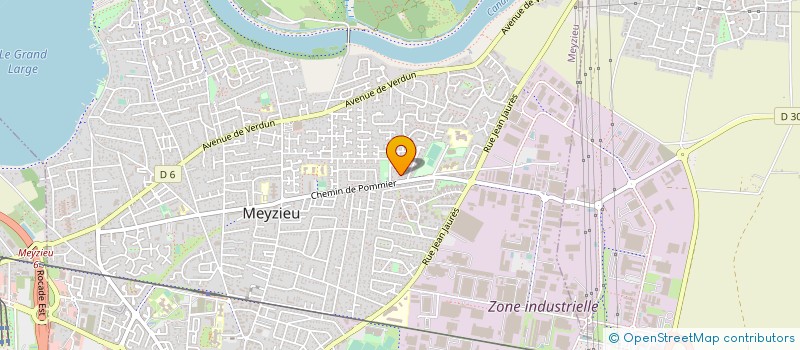 localisation de l'entreprise SCI KASMANNY  MEYZIEU