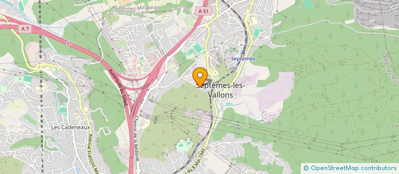 localisation de l'entreprise SCI KASMI à SEPTEMES LES VALLONS