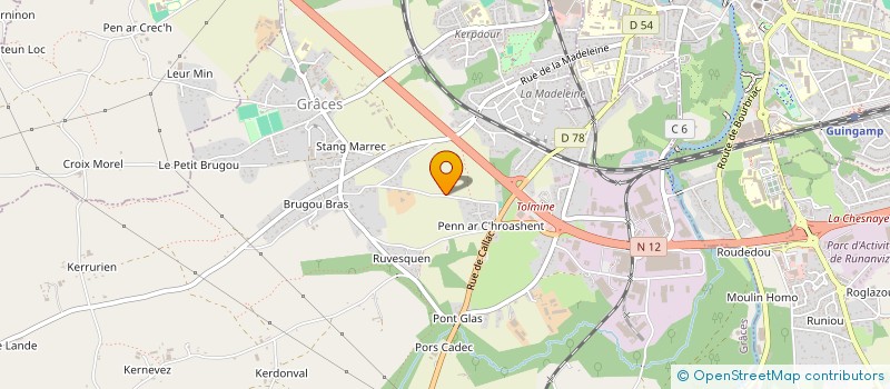 localisation de l'entreprise SCI KASO ALLEE DU  GRACES