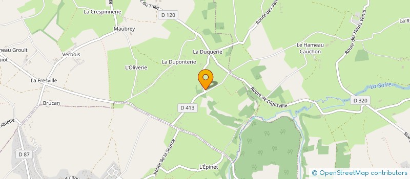 localisation de l'entreprise SCI KASS  DIGOSVILLE