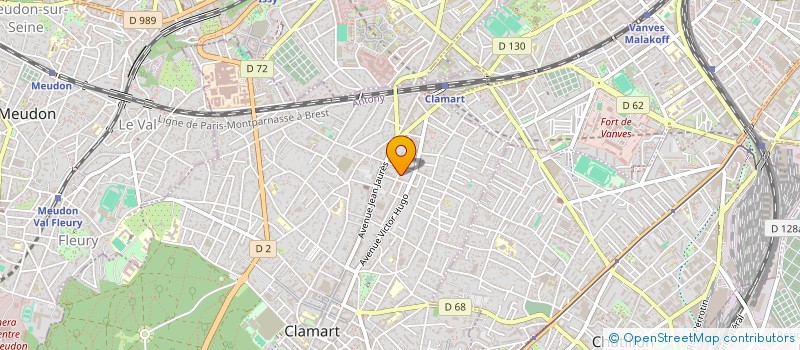 localisation de l'entreprise SCI KASSABIAN  CLAMART