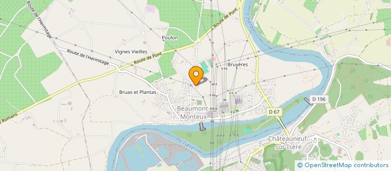 localisation de l'entreprise SCI KASSANDRA  TAIN L HERMITAGE