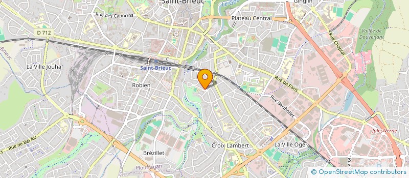 localisation de l'entreprise SCI KASSANDRA à SAINT-BRIEUC