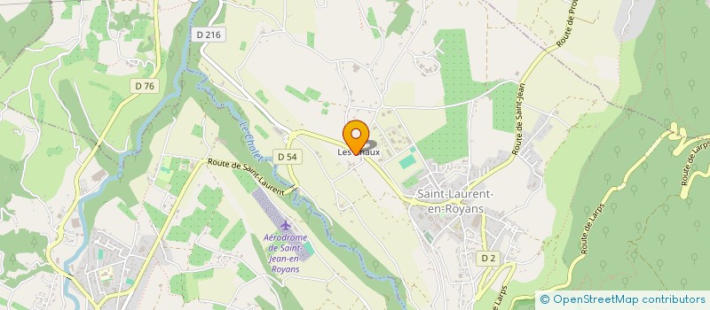 localisation de l'entreprise SCI KASSANDYS  SAINT-JEAN-EN-ROYANS