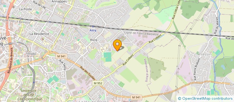 localisation de l'entreprise SCI KASSEM à VILLENEUVE-D'ASCQ