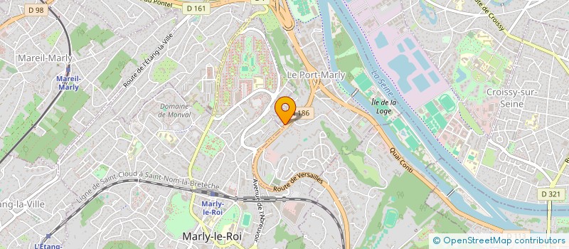 localisation de l'entreprise SCI KASSIOPEE  LE PORT-MARLY