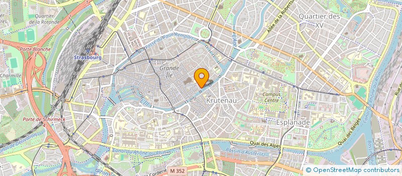 localisation de l'entreprise SCI KASSTEBEL  STRASBOURG