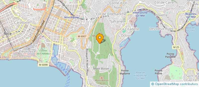 localisation de l'entreprise SCI KASTEL N°1 à NICE