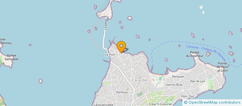 localisation de l'entreprise SCI KASTELL PAOL  CARANTEC