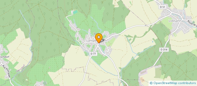 localisation de l'entreprise SCI KASTELRING  LAMPERTSLOCH