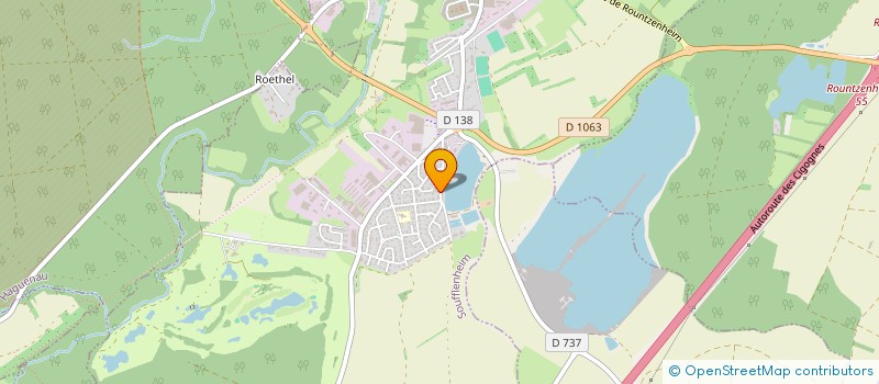 localisation de l'entreprise SCI KASTNER  SOUFFLENHEIM