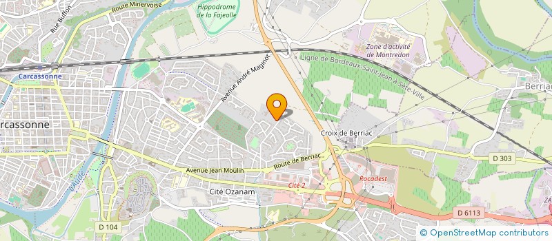 localisation de l'entreprise SCI KASYAD à CARCASSONNE