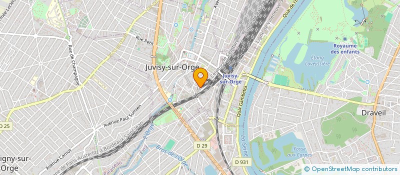 localisation de l'entreprise SCI KASYGMA à JUVISY-SUR-ORGE