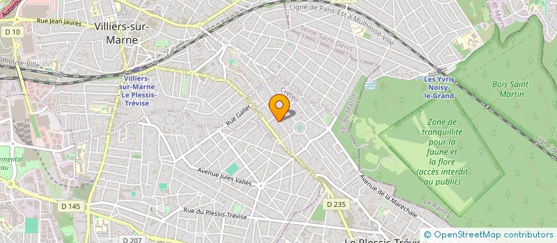 localisation de l'entreprise SCI KATA  LE PLESSIS-TREVISE