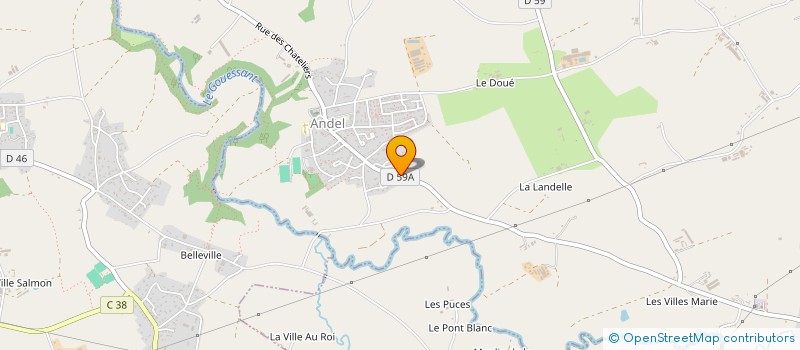 localisation de l'entreprise SCI KATAL  ANDEL