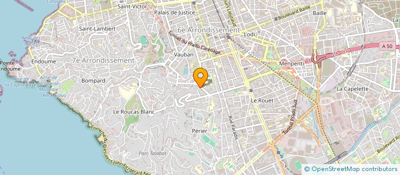 localisation de l'entreprise SCI KATAVIC à MARSEILLE