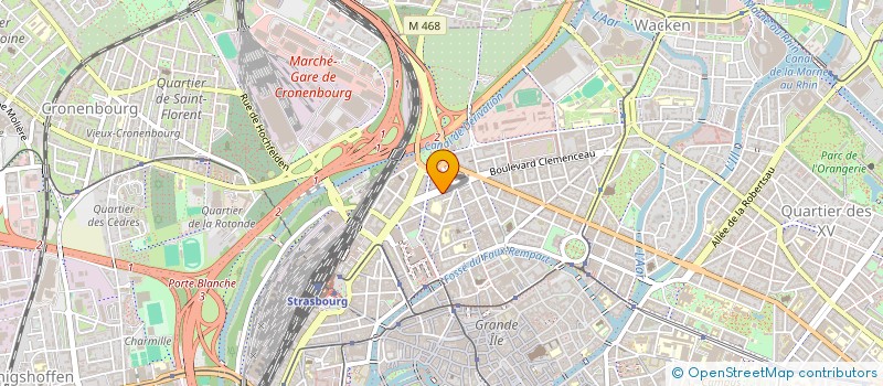 localisation de l'entreprise SCI KATEKLI  STRASBOURG