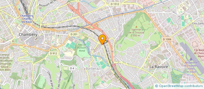 localisation de l'entreprise SCI KATELYNE  BARBERAZ