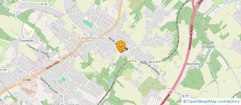 localisation de l'entreprise SCI KATEMI  GAILLAC