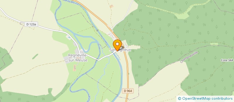 localisation de l'entreprise SCI KATEO à SAMOGNEUX