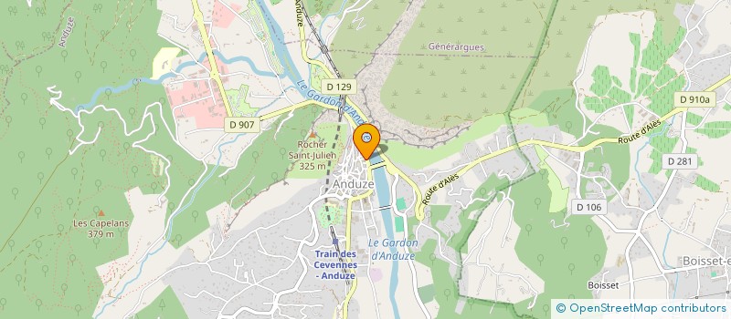 localisation de l'entreprise SCI KATHACHIL à ANDUZE