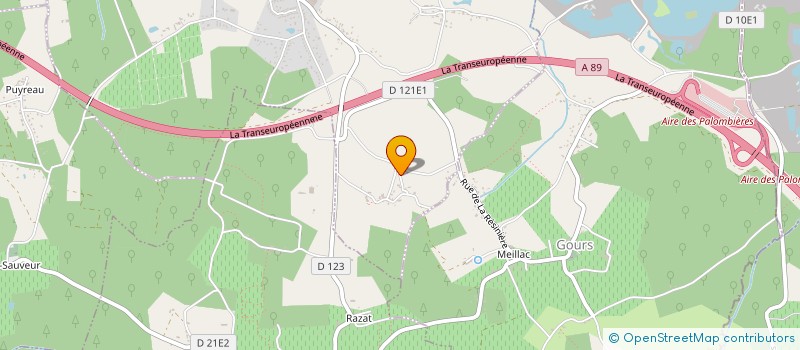 localisation de l'entreprise SCI KATIA  SAINT-SEURIN-SUR-L'ISLE