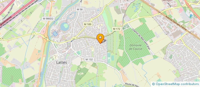 localisation de l'entreprise SCI KATIAN à LATTES