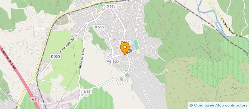 localisation de l'entreprise SCI KATIKIA à VELAUX