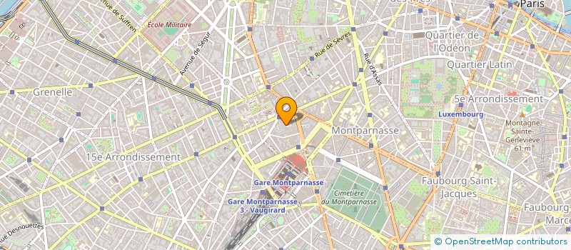 localisation de l'entreprise SCI KATIMED  PARIS