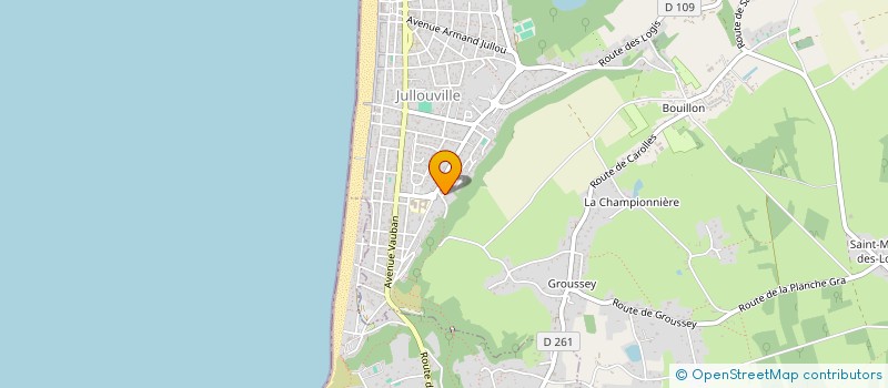 localisation de l'entreprise SCI KATOA  JULLOUVILLE