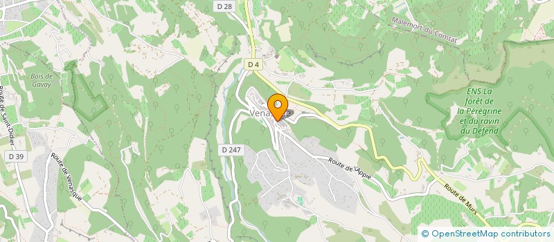 localisation de l'entreprise SCI KATREM  VENASQUE