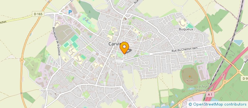 localisation de l'entreprise SCI KATTAN  CARVIN