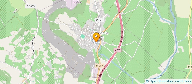 localisation de l'entreprise SCI KAUFLER & CIE  LEZIGNAN-LA-CEBE