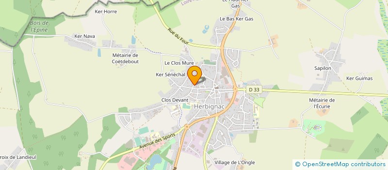 localisation de l'entreprise SCI KAVEL GOZ à SAINT-LYPHARD