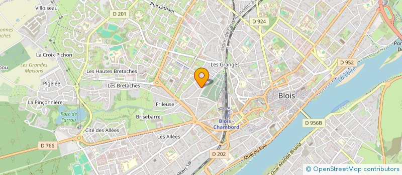 localisation de l'entreprise SCI KAVEVAFRE  BLOIS